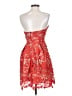 Lush 100% Polyester Red Cocktail Dress Size S - photo 2