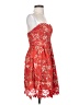 Lush 100% Polyester Red Cocktail Dress Size S - photo 4