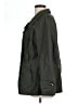 DressBarn 100% Polyester Green Trenchcoat Size L - photo 5