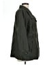 DressBarn 100% Polyester Green Trenchcoat Size L - photo 4