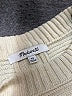 Madewell Color Block Blue Ivory Pullover Sweater Size XS - photo 7