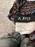 A. Byer Paisley Blue Casual Pants Size M - photo 7