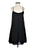 Topshop 100% Polyester Solid Black Casual Dress Size 0 - photo 1