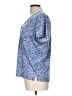 Lucky Brand Blue Short Sleeve Henley Size L - photo 5