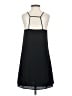 Topshop 100% Polyester Solid Black Casual Dress Size 0 - photo 2