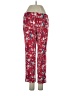 Soft Surroundings Floral Red Casual Pants Size S - photo 1