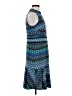 Taylor Argyle Blue Casual Dress Size 8 - photo 4