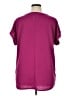 Cupio 100% Polyester Maroon Purple Short Sleeve T-Shirt Size XL - photo 2