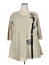 Lee Andersen 100% Cotton Green 3/4 Sleeve Top Size L - photo 1