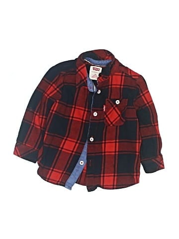 Levi's Long Sleeve Button-Down Shirt (view 1)