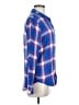 Rails Plaid Blue Long Sleeve Button-Down Shirt Size M - photo 4