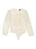 Express Ivory Long Sleeve Blouse Size M - photo 1
