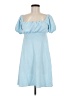 No Boundaries Solid Blue Casual Dress Size M - photo 1