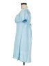 No Boundaries Solid Blue Casual Dress Size M - photo 5