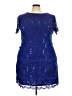Alex Evenings Blue Cocktail Dress Size 20 - photo 1