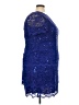 Alex Evenings Blue Cocktail Dress Size 20 - photo 4