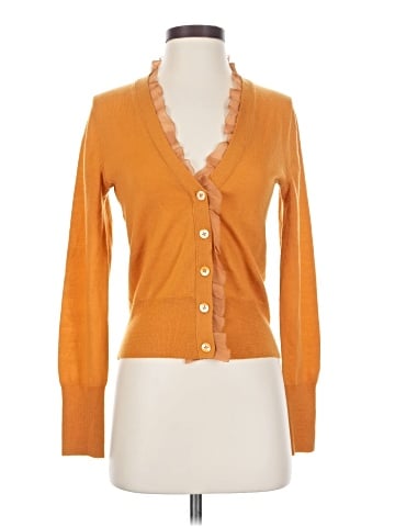 J.Crew Silk Cardigan (view 1)