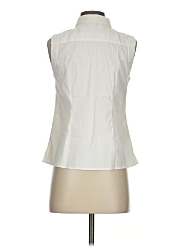 Ann Taylor Sleeveless Button-Down Shirt (view 2)