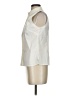 Ann Taylor Ivory Sleeveless Button-Down Shirt Size 4 Petite - photo 5