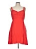 Old Navy 100% Rayon Solid Red Cocktail Dress Size L - photo 1