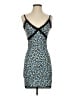 Divided by H&M Print Blue Cocktail Dress Size S - photo 1