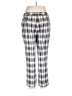 Tahari by ASL Plaid White Casual Pants Size 12 - photo 2