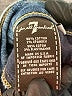 7 For All Mankind Hearts Blue Jeans Size 26 waist - photo 8