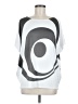 Go Couture Silver 3/4 Sleeve T-Shirt Size M - photo 1