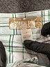 O'Neill 100% Cotton Plaid Green Shorts Size 1 - photo 3