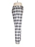 Tahari by ASL Plaid White Casual Pants Size 12 - photo 4