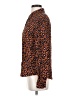 Sanctuary Animal Print Orange Long Sleeve Blouse Size S - photo 5