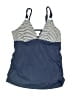 Motherhood Stripes Blue Swimsuit Top Size Med Maternity - photo 1