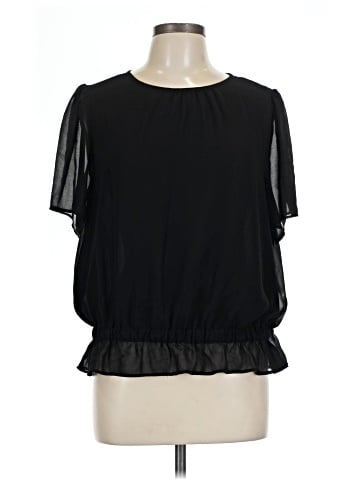 Ann Taylor Short Sleeve Blouse (view 1)