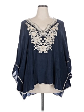 Johnny Was 3/4 Sleeve Blouse