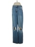Forever 21 Hearts Blue Jeans Size 27 waist - photo 1