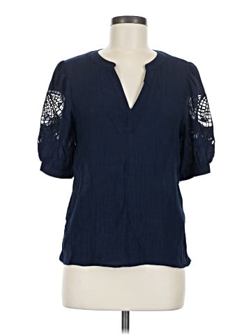 NANETTE Nanette Lepore Short Sleeve Blouse (view 1)