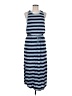 Splendid Stripes Blue Casual Dress Size M - photo 1