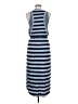 Splendid Stripes Blue Casual Dress Size M - photo 2