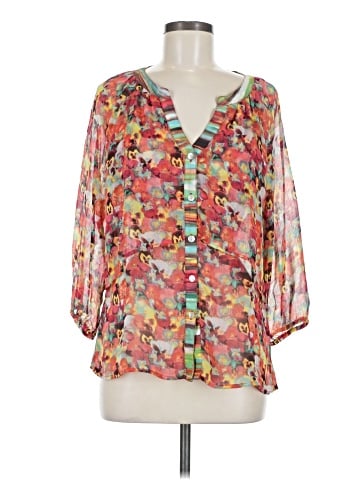 Figueroa & Flower 3/4 Sleeve Blouse (view 1)