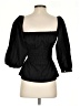 Cara Cara Black 3/4 Sleeve Blouse Size XS - photo 2