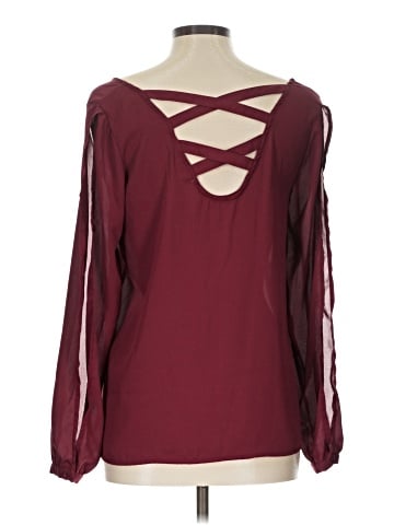 Coveted Clothing Long Sleeve Blouse (view 2)