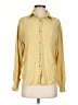 NY Jeans 100% Silk Yellow Jacket Size S - photo 1