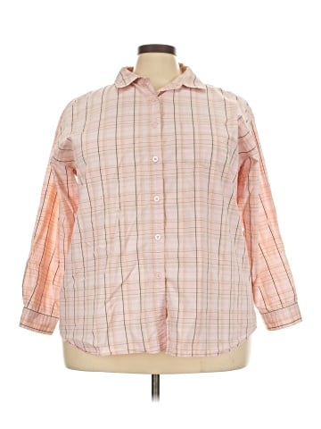 Mountain Lake 3/4 Sleeve Button-Down Shirt (view 1)
