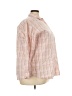 Mountain Lake Pink 3/4 Sleeve Button-Down Shirt Size 3X - photo 4