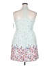 No Boundaries 100% Polyester Floral Blue Casual Dress Size XXL - photo 2