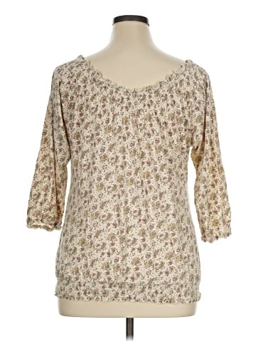 Lucky Brand 3/4 Sleeve Blouse (view 2)