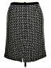 Talbots 100% Wool Graphic Black Wool Skirt Size 14 - photo 2