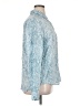 Rails 100% Rayon Paisley Blue Long Sleeve Blouse Size XL - photo 4
