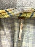 Free People Checkered-gingham Green Long Sleeve Button-Down Shirt Size M - photo 7