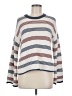 Marine Layer Stripes Ivory Pullover Sweater Size M - photo 1